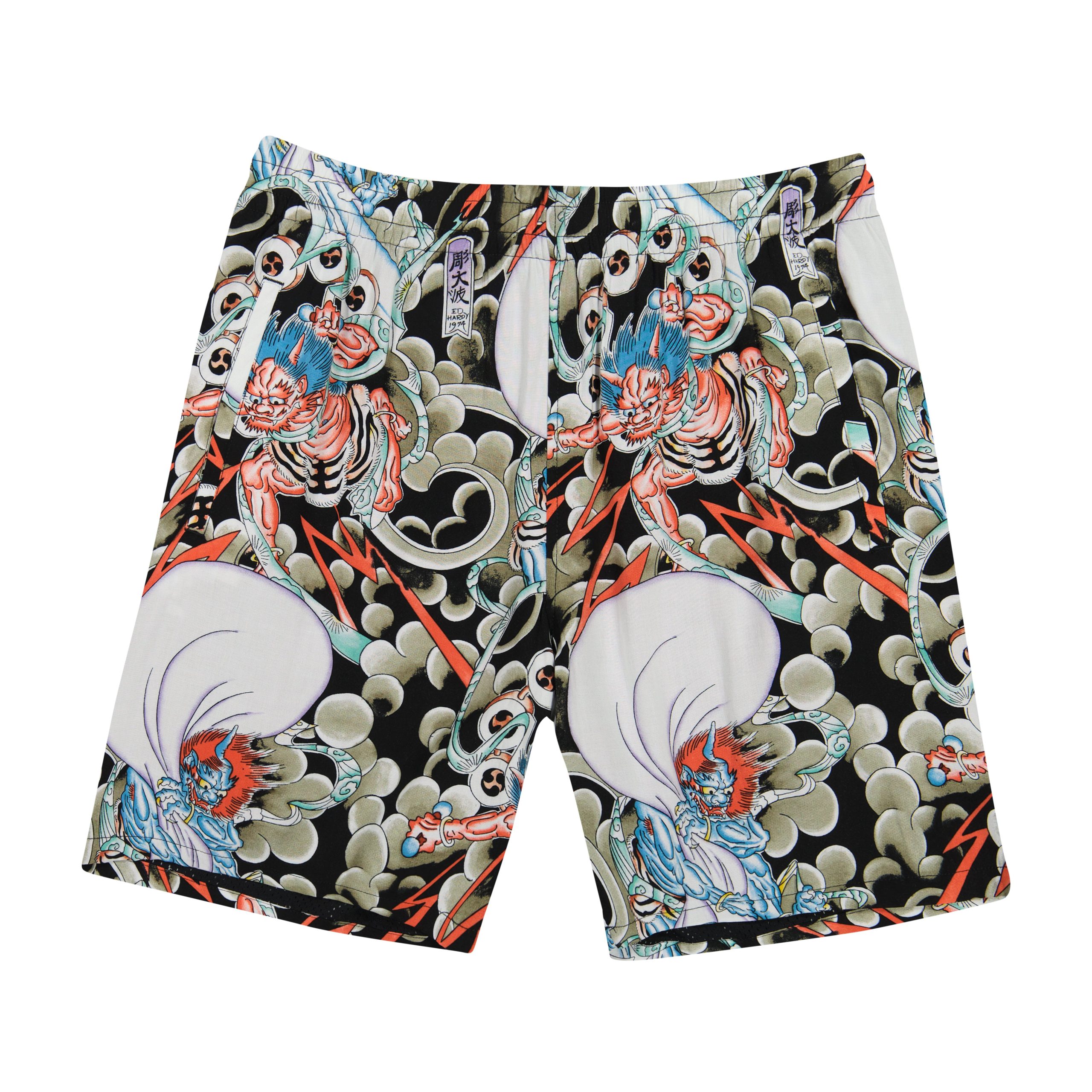 Japan Bee Print Short
