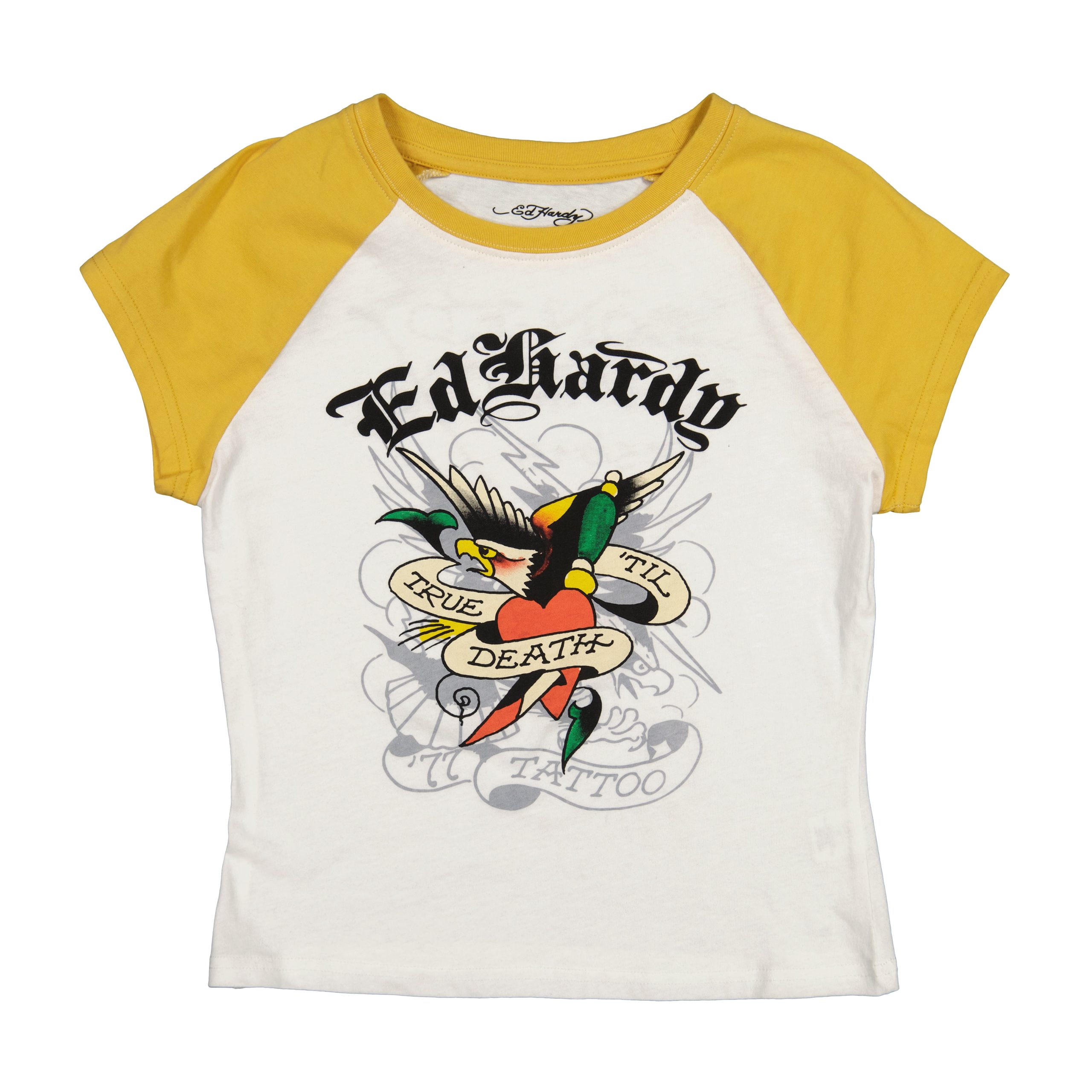 True Eagle Raglan Cap Sleeve Tee