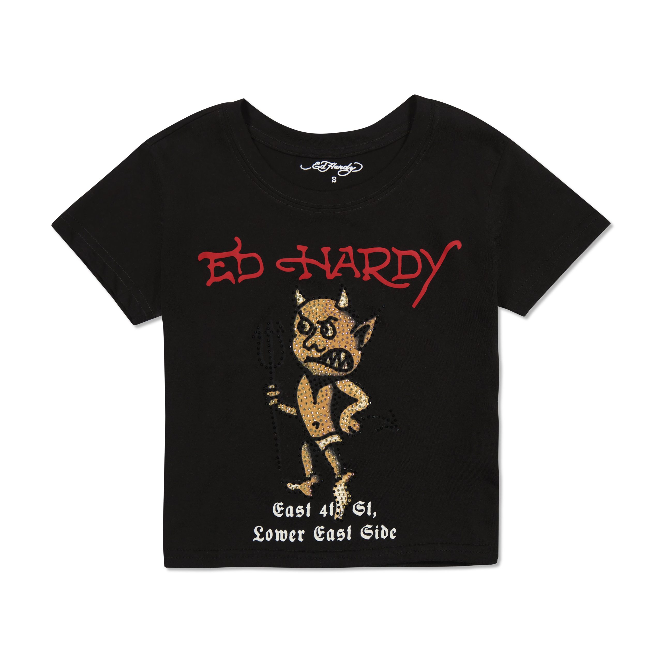 Rhinestone Baby Devil Baby Tee