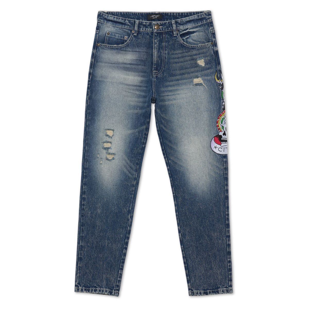 NYC Skull Slim Taper Jean - Image 2